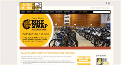 Desktop Screenshot of bikemaine.org